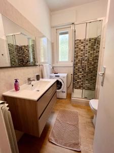 Koupelna v ubytování BeAttic