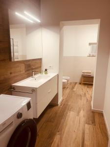 Koupelna v ubytování CORTE dei SANTI suite