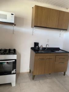 Η κουζίνα ή μικρή κουζίνα στο El Refugio