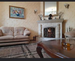 Χώρος καθιστικού στο Avan Luxury villa