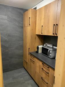 Η κουζίνα ή μικρή κουζίνα στο 4 Valleys Ski In