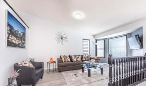 Χώρος καθιστικού στο Covington Close