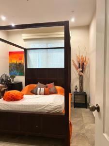 Voodi või voodid majutusasutuse Villa Catali toas