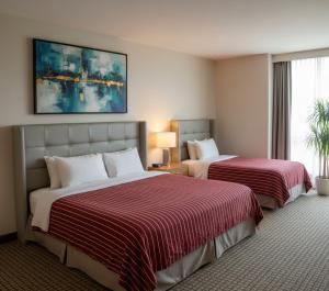 Postel nebo postele na pokoji v ubytování Mahmut Apart