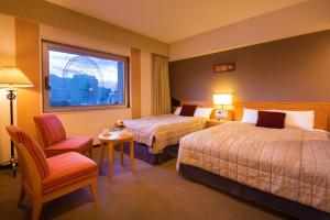 Letto o letti in una camera di Navios Yokohama