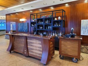 Loungen eller baren på Dav's Slopeside King Studio -- Resort & Spa at Everline