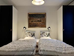 Postel nebo postele na pokoji v ubytování Lindvallen Ski Resort - Sauna - 4 Guests