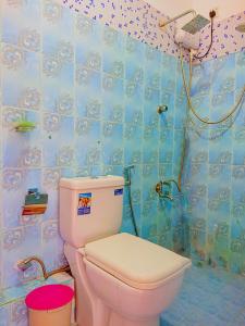 Koupelna v ubytování Lagoonlike