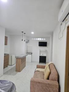 Kuchyň nebo kuchyňský kout v ubytování Vacacional N 303