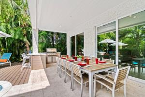 Aed väljaspool majutusasutust Beach A La Mode - 211