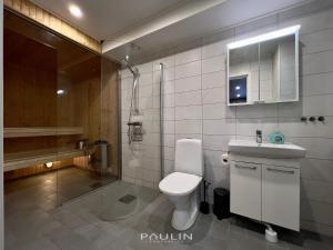 Koupelna v ubytování Lindvallen Ski Resort - Sauna - 10 Guests + 20 fotografií