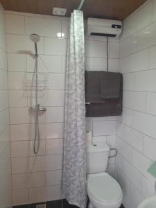 Phòng tắm tại Quinta Da Bolota double room