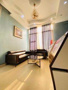 Istumisnurk majutusasutuses BENJY palace hôtel