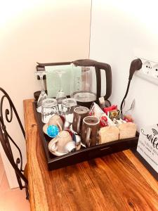 Kuchyň nebo kuchyňský kout v ubytování Da Vice Rooms