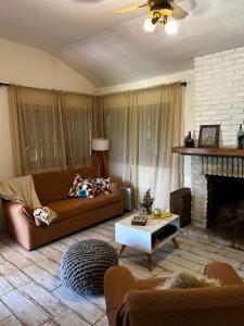 Posezení v ubytování Casa de campo en Lujan