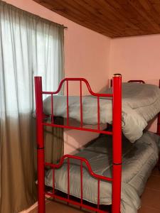 Postel nebo postele na pokoji v ubytování Monarcas II