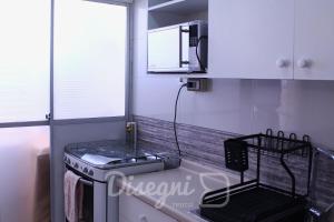 Kuchyň nebo kuchyňský kout v ubytování Disegni 04 - Departamento 2 habitaciones Copiapó, Avenida Francisco de Aguirre + 19 fotografií