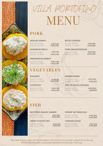 Φαγητό σε αυτή η βίλα ή κάπου εκεί κοντά