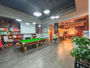 Biliár nebo kulečník v ubytování All Seasons Lodge Breakfast&Lift&Free Laundry and English Service