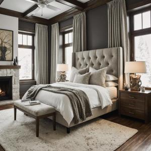 Postel nebo postele na pokoji v ubytování Imperial Heights