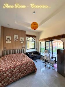 Postel nebo postele na pokoji v ubytování Moon Stars Mars homestay-Mars Room + 30 fotografií