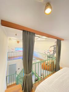 Postel nebo postele na pokoji v ubytování Onthel