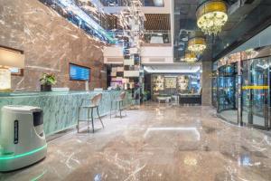 Vstupní hala nebo recepce v ubytování Urumqi Bayinhe Hotel