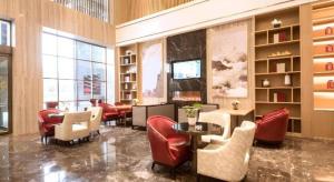 Posezení v ubytování Echeng Hotel Enshi Minzu Road