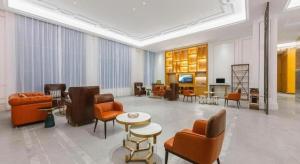 Posezení v ubytování Vienna Hotel Qinghai Dachaidan