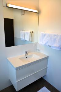 Koupelna v ubytování Gasthof Röck