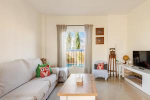 Χώρος καθιστικού στο Villa garden and sea Costablanca