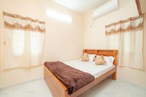 Postel nebo postele na pokoji v ubytování JOVIs HOME