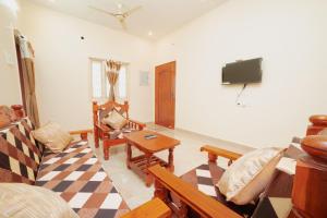 TV a/nebo společenská místnost v ubytování JOVIs HOME