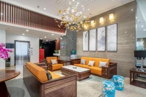 Posezení v ubytování Jinjiang Inn Kunming Changshui Airport