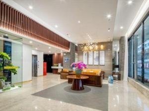 Kuchyň nebo kuchyňský kout v ubytování Jinjiang Inn Kunming Changshui Airport