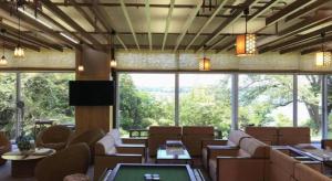 TV a/nebo společenská místnost v ubytování Hotel New Katsura