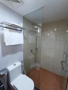 Koupelna v ubytování ID Hotel Segamat