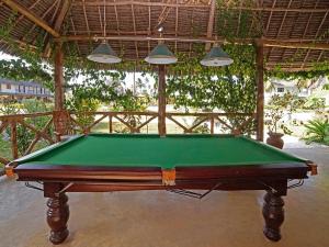 Τραπέζι μπιλιάρδου στο Pongwe Bay Resort