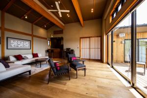 Χώρος καθιστικού στο TOKI Resort HAKONE BETTEI