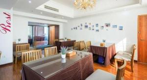 Posezení v ubytování Lavande Hotel Changsha High-Speed Railway Station Shumuling Metro Station