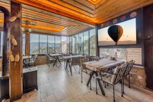 Posezení v ubytování Saliche Cave Suite