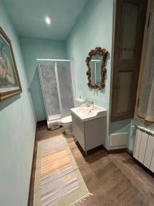 Koupelna v ubytování B&B VILLA ROSA