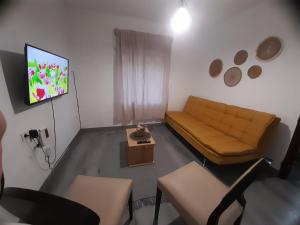 Posezení v ubytování Casa Los Argento