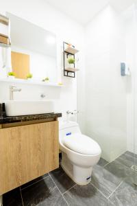 Koupelna v ubytování Apartamento San Jerónimo - Antioquia