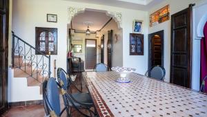 Χώρος καθιστικού στο Villa Nafsi Aghmat Marrakech Piscine Chauffée