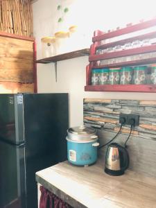 Η κουζίνα ή μικρή κουζίνα στο Azure bay