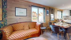 Posezení v ubytování Gîte du Musée