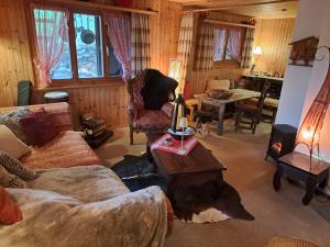 Гостиная зона в Chalet Chnorz Rooms +44 фотографии