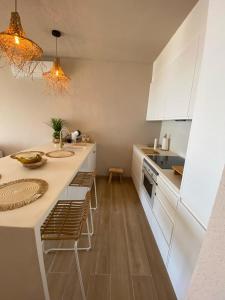 Kuchyň nebo kuchyňský kout v ubytování Casa Boho + 21 fotografií