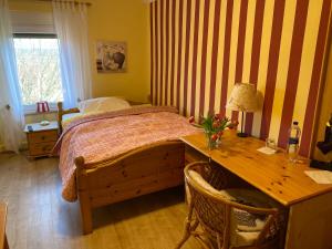 Postel nebo postele na pokoji v ubytování Hof Grafeneiche